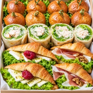 Croissant wytrawny z serem camembert